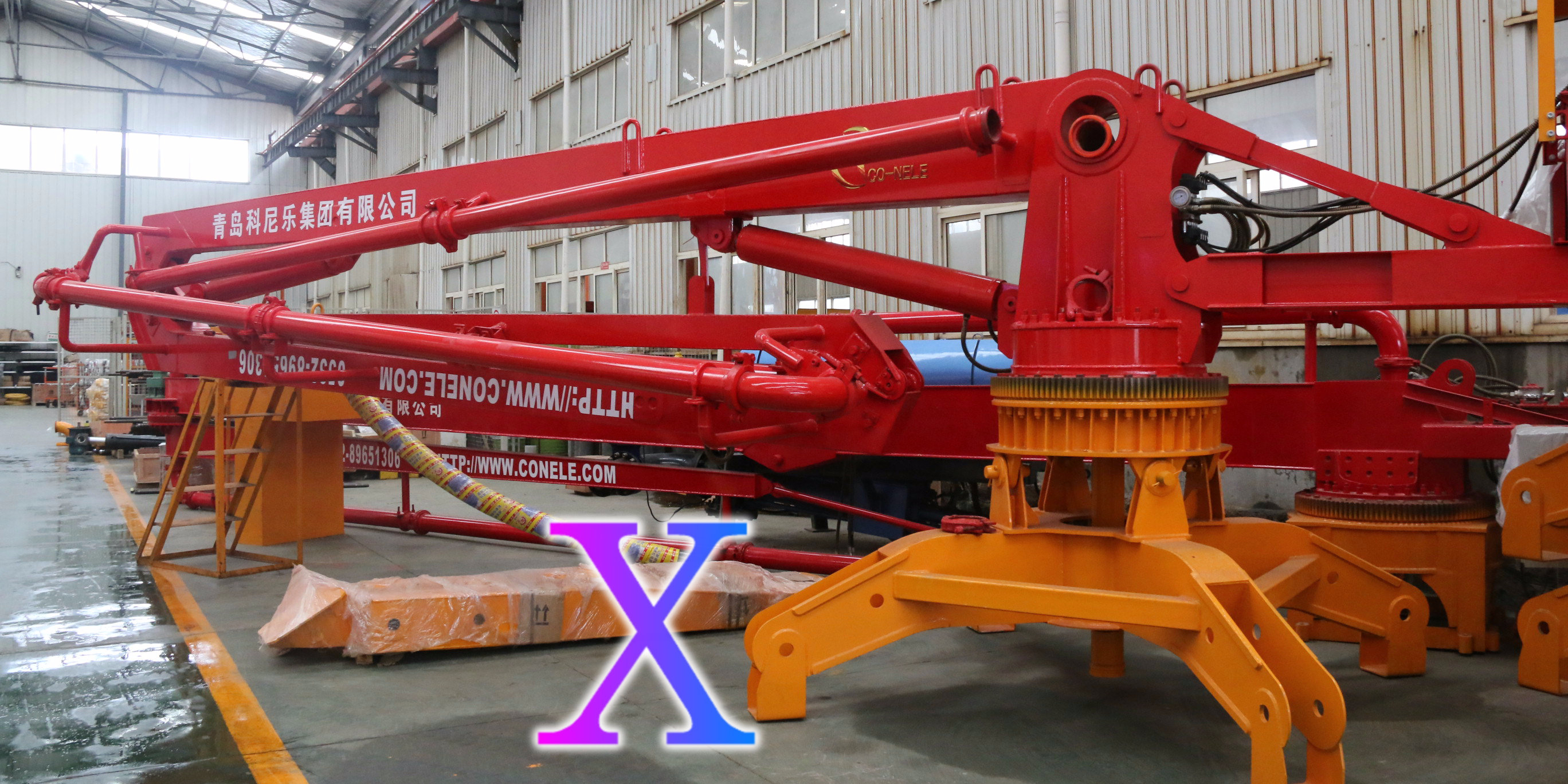 科尼樂混凝土布料機實際操作過程中的特點介紹